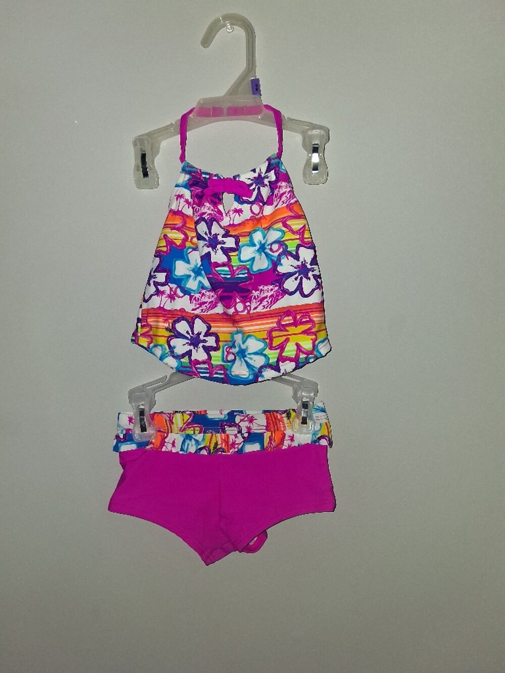 Two-piece Tankini-style Toddler Swim set